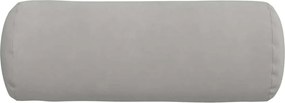vidaXL Μαξιλάρια Στήριγμα 2 pcs Ανοιχτό γκρι Ø 25 x 70 cm