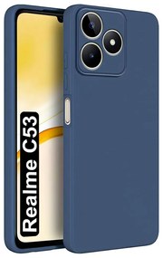 TechWave Matt case for Realme C53 4G navy blue