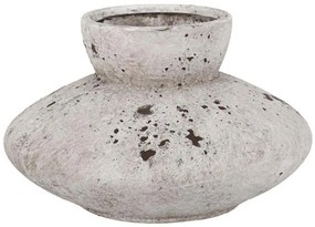 Βάζο 028-125-142 21x21x13cm Grey Κεραμικό