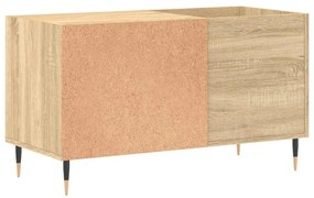 vidaXL Δισκοθήκη Sonoma Δρυς 85 x 38 x 48 εκ. από Επεξεργασμένο Ξύλο