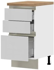Επιδαπέδιο ντουλάπι Trinity R45-3M BOX-Leuko Gualistero - 45.00Χ58.00Χ90.50cm