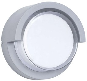 Φωτιστικό Τοίχου - Απλίκα Apex 60765 Φ17x9cm Led 1050lm 10W 4500K Grey GloboStar
