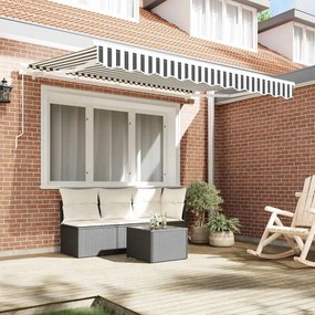 vidaXL Σκηνίτσα Αναδιπλούμενη Ανθρακί 250 x 200 cm ύφασμα