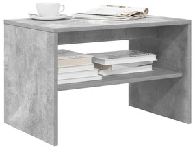 ντουλάπι τηλεόρασης vidaXL Γκρι μπετόν Ξύλινο μηχανουργικό ξύλο