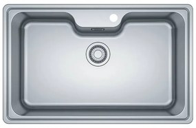 Franke Smartline Bell 610 Inox Ένθετος Λείος Νεροχύτης 80cm