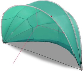 vidaXL Θόλος πισίνας 546 x 516 x 250 εκ. Θαλασσί