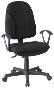 Καρέκλα Γραφείου  ΜΕΤΩΠΗ Μαύρο Ύφασμα 61x58.5x90-102cm