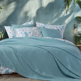 Κουβέρτα Πικέ Υπέρδιπλη (230x240) Nef-Nef Homeware Blue Elmer
