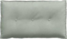 vidaXL Μαξιλάρι Πλάτης Ανοιχτό γκρι 80 x 50 x 19 cm