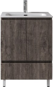 Royal Bath Malaga 60 Base Grey - Βάση Επίπλου Με Νιπτήρα (61x46 cm)
