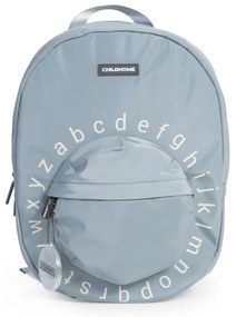 Σχολική Τσάντα Νηπιαγωγείου (29x12x38) ChildHome School Backpack ABC Grey/Off White 75205