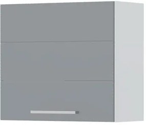 Ντουλάπι κρεμαστό Hudson V5-60-1K-Λευκό - Γκρι