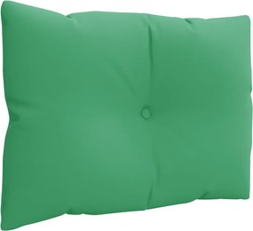 vidaXL Μαξιλάρια Παλέτας 3 τεμ. Πράσινα Υφασμάτινα