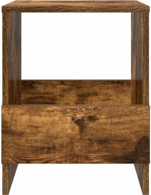vidaXL Ράφι Περιοδικών Καπνιστό Δρύς 35 x 30 x 45 εκ.