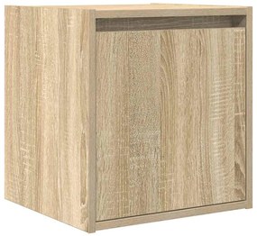 Κομοδίνα Επιτοίχια Sonoma Δρυς 38x34x40 εκ. 861233