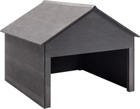 vidaXL Στέγαστρο Χλοοκοπτικού Γκρι 80 x 80 x 70 εκ. από WPC