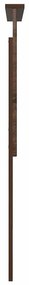 vidaXL Κεφαλάρι με κεφαλάρι Καφέ δρυς 80 cm Επεξεργασμένο ξύλο