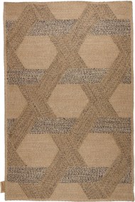 Χαλί Naf Naf Gardin BRD 902 Beige-Grey Βιοκαρπέτ 140X200cm