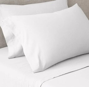 Makis Tselios Home Rihanna Σετ Μαξιλαροθήκες Simple 50X70 White