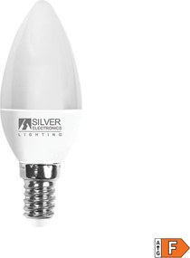 Λάμπα Κερί LED Silver Electronics Λευκό Φως 6 W 5000 K