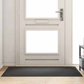vidaXL Πατάκι Πόρτας  Ορθογώνιο Ανθρακί 90x150 εκ