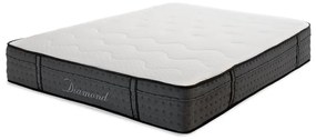 Στρώμα Diamond pakoworld pocket spring+gel memory foam 25-27cm 150x200εκ