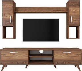 Σύνθεση Τηλεόρασης Καρυδί FOZON 180x35x48.6