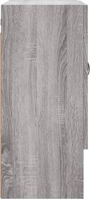vidaXL Ντουλάπι Τοίχου Γκρι Sonoma 60 x 31 x 70 εκ. από Επεξεργ. Ξύλο