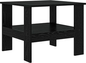 vidaXL Τραπεζάκι σαλονιού Μαύρη Οξυά 57 x 55 x 45 εκ