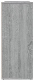 vidaXL Ντουλάπι Γκρι Sonoma 60x30x75 εκ. από Επεξεργασμένο Ξύλο