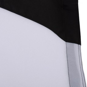 Πουφ Anshu μαύρο με UV protection 140x180 εκ.