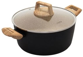 Estia Κατσαρόλα Earth Αντικολλητική Φ24cm 4.3lt Πρεσσαριστού Αλουμινίου 01-10218