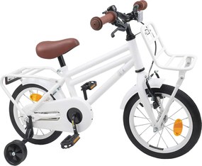vidaXL Παιδικό Ποδήλατο 14 ίντσες για 3-5 ετών Λευκό