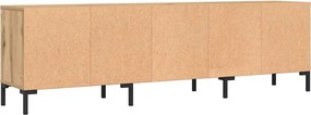 vidaXL Έπιπλο Τηλεόρασης τεχνίτης Δρυς 150x30x44,5 εκ
