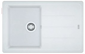 Franke Smartline Basis BFG 611-78 Polar White Γρανιτένιος Νεροχύτης 45 cm