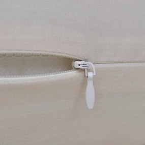 Καλύμματα Μαξιλαριών 4 τεμ. Μπεζ 40 x 40 εκ. Βαμβακερά