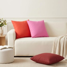 vidaXL Κάλυμμα Μαξιλαριού 2 pcs HEERLEN Ροζ 45 x 45 cm Πολυεστέρας
