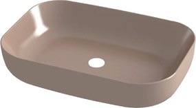 Olympia Metamorfosis 42600 Brown Matt 60x42 - Επιτραπέζιος νιπτήρας