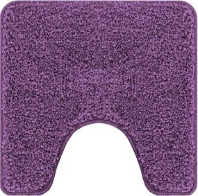 vidaXL Σετ Μάτ Μπάνιου Αντιολισθητικό 3 pcs Μοβ PP