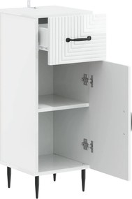 vidaXL Ντουλάπι Αποθήκευσης Μπάνιου HAARLEM Γυαλιστερό Λευκό