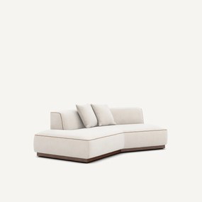 Γωνία καναπέ αριστερή από βελούδο chenille, JACOPO