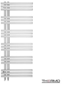 Thermo Vivo Θερμαινόμενη πετσετοκρεμάστρα 119x50cm Inox Brushed ΔΕΝ ΠΕΡΙΛΑΜΒΑΝΤΟΝΤΑΙ ΔΙΑΚΟΠΤΕΣ &amp; ΑΝΤΙΣΤΑΣΕΙΣ