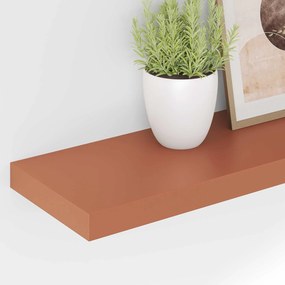 vidaXL Ράφι Τοίχου 2 τμχ. Κόκκινο 120 x 23,5 x 3,8 cm