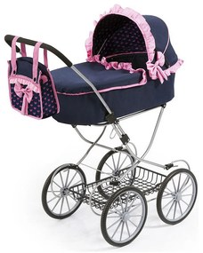 Καλάθι για Κούκλες Reig Dolls Pram Ναυτικό Μπλε 64 cm