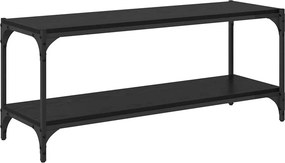 vidaXL Ντουλάπι TV Μαύρη Οξυά 100x33x41εκ.