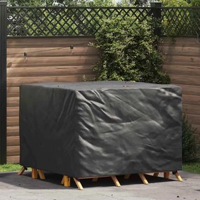 vidaXL Κάλυμμα Επίπλων Εξωτερικού Χώρου 135 x 135 x 90 cm Ύφασμα 210D
