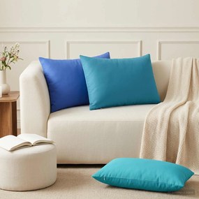 vidaXL Κάλυμμα Μαξιλαριού 6 pcs HEERLEN Γαλάζιο 50 x 70 cm Πολυεστέρας