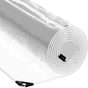 vidaXL Τarpuline Διαφανές 2 x 12 m PVC