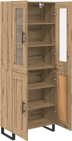 vidaXL Highboard 2 pcs Artisan Oak 69,5 x 34 x 180 εκ.