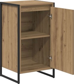 vidaXL Πλαϊνό γραφείο Artisan Δρυς 43 x 36 x 75,5 εκ.